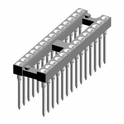 122-83-328-41-001101 by Preci-Dip - CONNECTOR IC DIP SOCKET 28POS GOLD