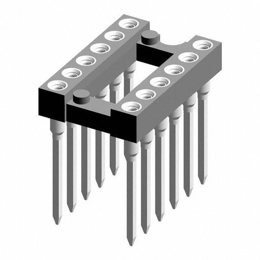 122-87-312-41-001101 by Preci-Dip - CONNECTOR IC DIP SOCKET 12POS GOLD