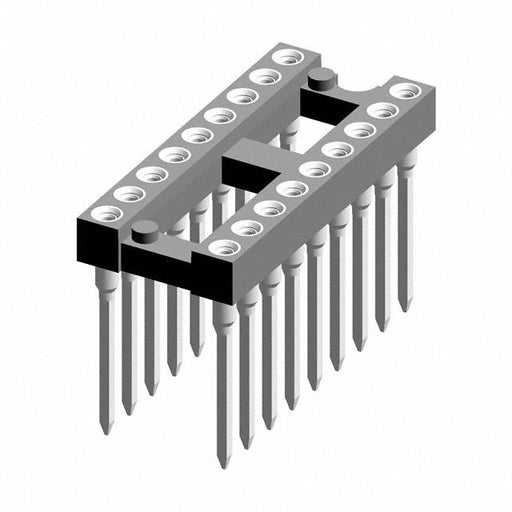 122-87-318-41-001101 by Preci-Dip - CONNECTOR IC DIP SOCKET 18POS GOLD