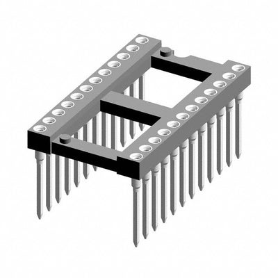 122-87-624-41-001101 by Preci-Dip - CONNECTOR IC DIP SOCKET 24POS GOLD