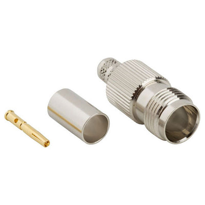 122125 by Amphenol RF - CONNECTOR TNC JACK STR 75 OHM CRIMP