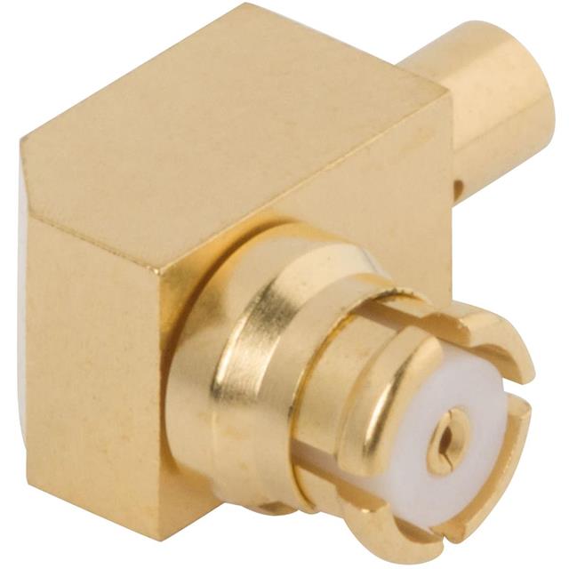 1222-4006 by Amphenol SV Microwave - CONNECTOR SMP JACK R/A 50OHM SOLDER