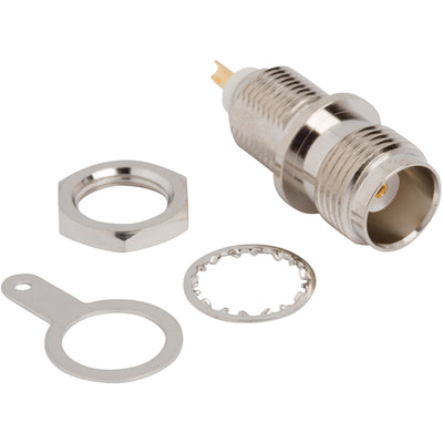 122334 by Amphenol RF - CONNECTOR TNC RCPT STR 50 OHM SOLDER