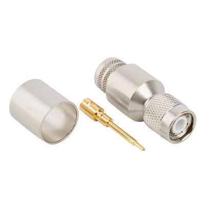 122417 by Amphenol RF - CONNECTOR TNC PLUG STR 50 OHM SOLDER