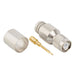 122417 by Amphenol RF - CONNECTOR TNC PLUG STR 50 OHM SOLDER
