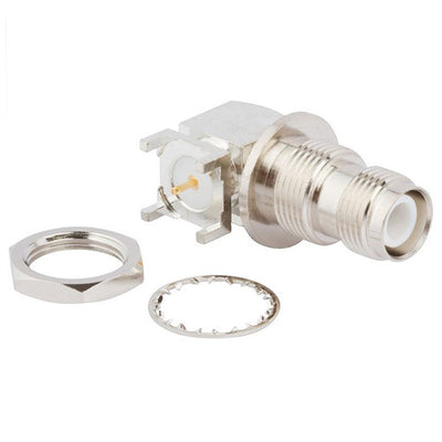 122490RP by Amphenol RF - CONNECTOR RP-TNC JACK R/A 50 OHM PCB