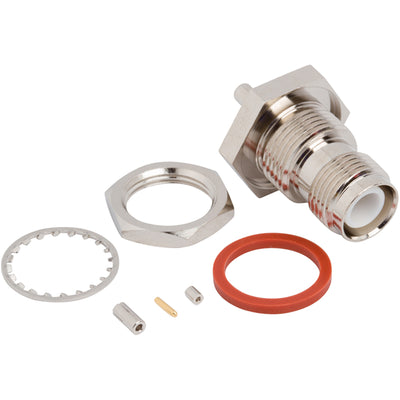 122542RP by Amphenol RF - CONNECTOR RP-TNC JACK STR 50OHM CRIMP