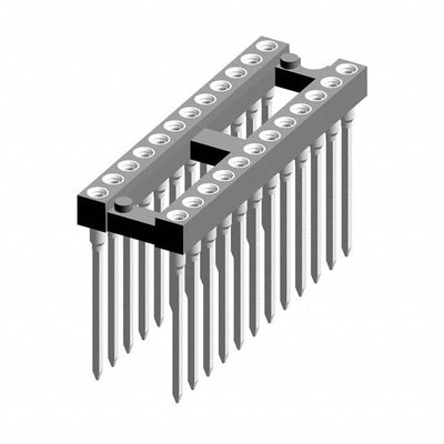 123-87-324-41-001101 by Preci-Dip - CONNECTOR IC DIP SOCKET 24POS GOLD
