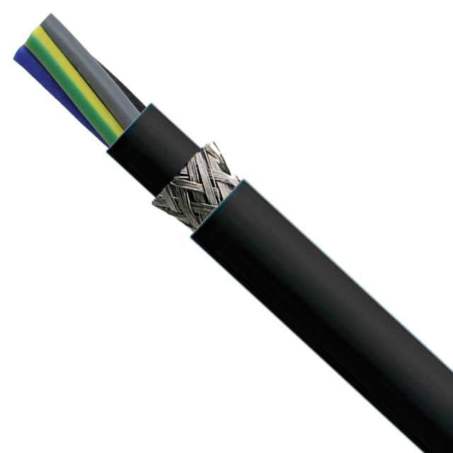 1241605 by SAB North America - CABLE 5COND 16AWG BLK SHLD 1=1FT