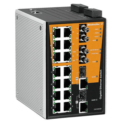 1241340000 by Weidmuller - NETWORK SWITCH-MANAGED 18 PORT