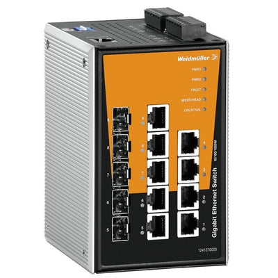 1241370000 by Weidmuller - NETWORK SWITCH-MANAGED 9 PORT