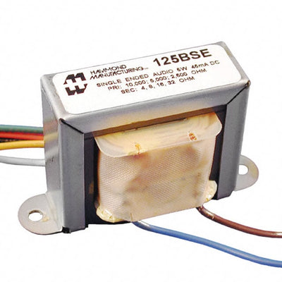 125BSE by Hammond Manufacturing - TRANSFORMER 5W 45MA TUBE SNGL