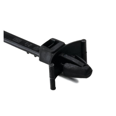 126-00005 by HellermannTyton - CABLE TIE LOCKING BLK 50LBS 6.42