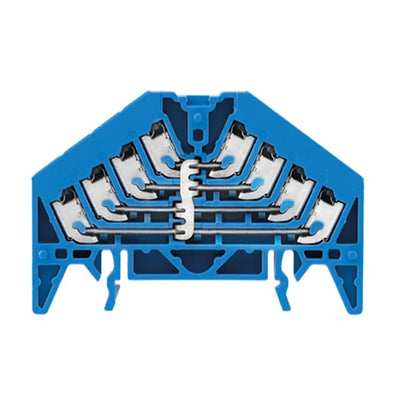 1267920000 by Weidmuller - TERM BLK DISTRIB 16POS 9.2MM BLU