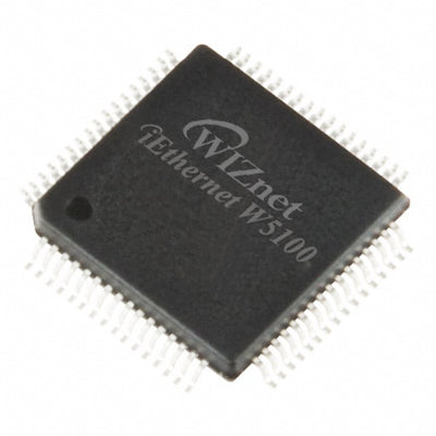 W5100 by WIZnet - IC CONTROLLER ETHERNET 80LQFP