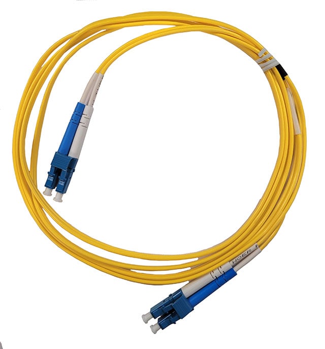 12D1-1-10 by ZERO CONNECT - 10M SM DUPLEX 2MM OFNR LC/UPC TO