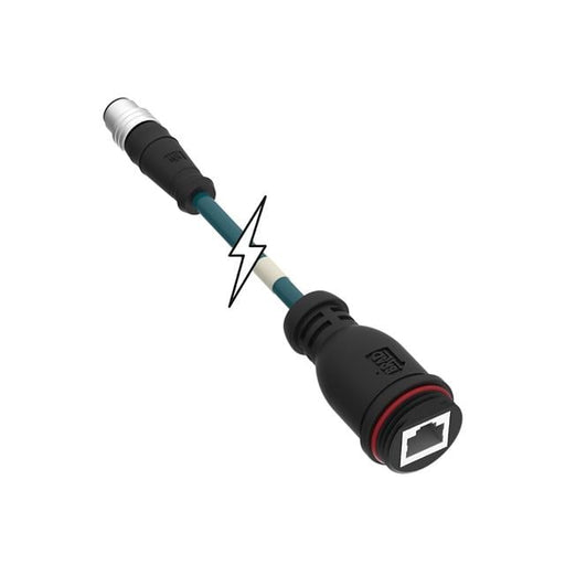 1300488150 by Molex - M12 D-CODE MALE-FEMALE RJ45 0.5M
