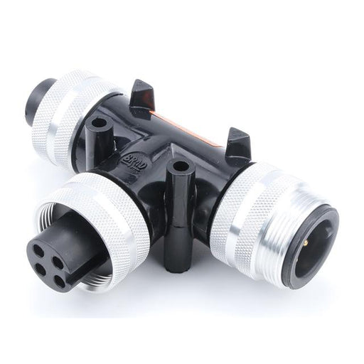 1300680099 by Molex - QC 4P TEE W/4P QUICK DROP SK BLA