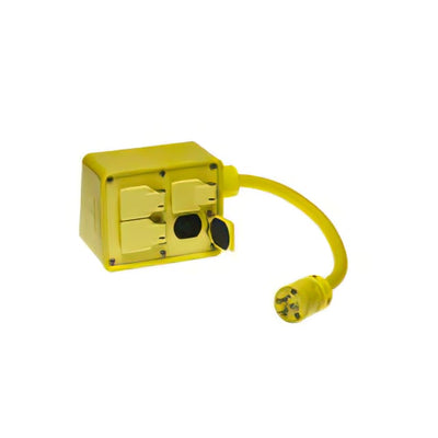 1301350289 by Molex - ANGL PWR DIST BX 125V15A 1