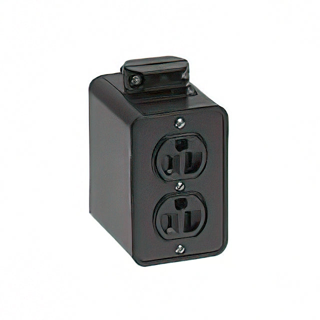 1301370099 by Molex - PORTBLE OUTLET BOX - BLACK (2)NE