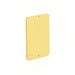 1301380044 by Molex - COVERPLATE BLANK YELLOW STANDARD