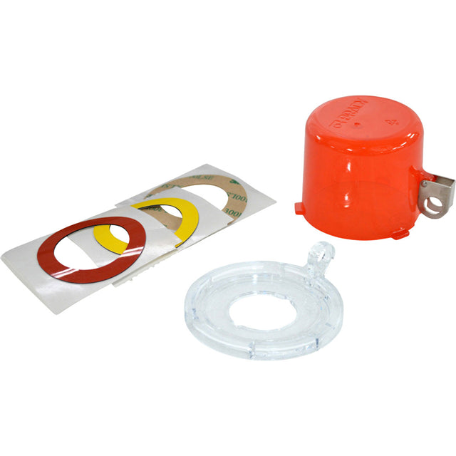 130821 by Brady Corporation - 30MM PUSH BUTTON RED LO W/ STD C