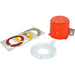 130821 by Brady Corporation - 30MM PUSH BUTTON RED LO W/ STD C
