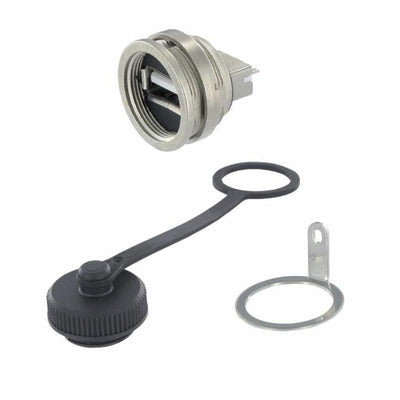 1310-0003-01 by Encitech Connectors AB - M16 PANEL CONNECTOR USB-A 2.0 +