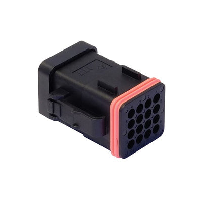 132015-0073 by ITT Cannon, LLC - CONNECTOR PLUG HSG 16POS