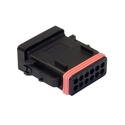 132015-0135 by ITT Cannon, LLC - CONNECTOR PLUG HSG 12POS