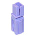 1327G23-BK by Anderson Power Products, Inc. - PP15/45-HOUSING W/SPG-PURPLE