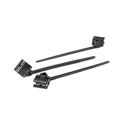 133-00059 by HellermannTyton - CABLE TIE LOCKING BLK 40LBS 3.35