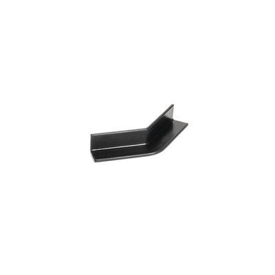 133-01480 by HellermannTyton - MINI-CHANNEL 1.52"" L 45DEG BLK