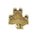 1338260000 by Weidmuller - CONNECTOR TERM BLK FEED THROUGH BEIGE