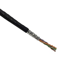 2183P 010A1000 by Belden Inc. - MULTI-PAIR 8COND 23AWG BLK 100