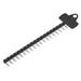 1391600000 by Weidmuller - ZQV 1.5N/R6.4/19 SW (BLACK)