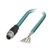 1407470 by Phoenix Contact - CABLE 8POS MALE TO WIRE 32.8