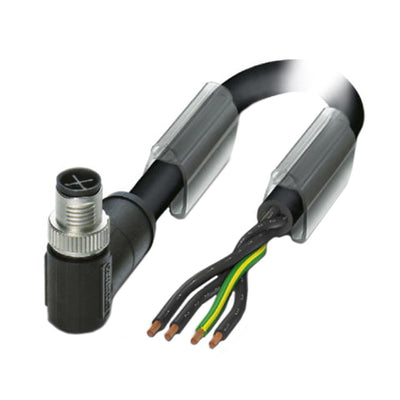 1408841 by Phoenix Contact - CABLE 4POS MALE TO WIRE 16.4