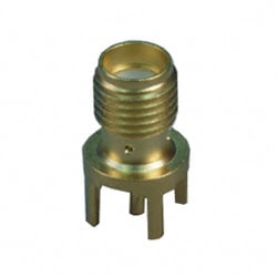 141-0701-201 by Cinch Connectivity Solutions Johnson - CONNECTOR SMA JACK STR 50 OHM PCB