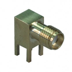 141-0701-301 by Cinch Connectivity Solutions Johnson - CONNECTOR SMA JACK R/A 50 OHM PCB