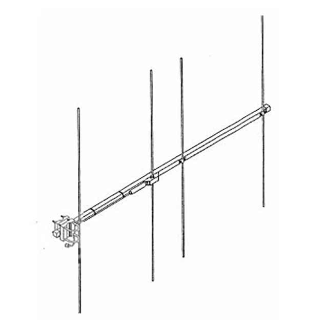 155-4H by Antenna Technologies Limited Company - HEAVY DUTY YAGI 155 MHZ ANTENNA