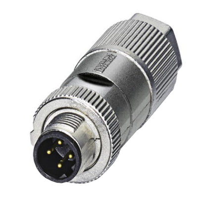 1411066 by Phoenix Contact - CONNECTOR PLUG MALE 4POS GOLD IDC