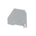 1413272 by Phoenix Contact - CONNECTOR TERM BLK PARTITION RAIL GRY