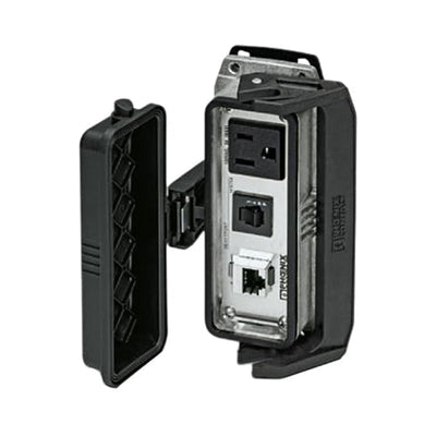 1415759 by Phoenix Contact - HVYPRT W/RJ45 F 120V OTL 3A BKR