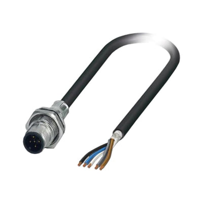 1419412 by Phoenix Contact - CABLE 5POS MALE TO WIRE 6.56