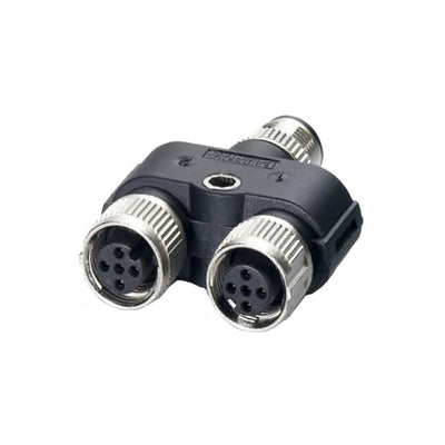 1419920 by Phoenix Contact - CONNECTOR Y-ADPT 5P-5/5P M-F/F INLINE