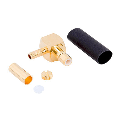 142252 by Amphenol RF - CONNECTOR SMB JACK R/A 50 OHM SOLDER