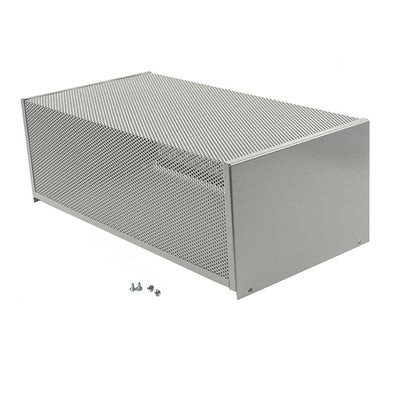 1451-16 by Hammond Manufacturing - COVER FOR CHASSIS 10X6X5.2"" GRY