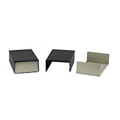 1454F by Hammond Manufacturing - BOX STEEL BLK/GRAY 6.250""L X 4""W
