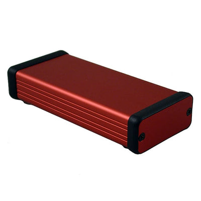 1455C1201RD by Hammond Manufacturing - BOX ALUM RED 4.724""L X 2.126""W
